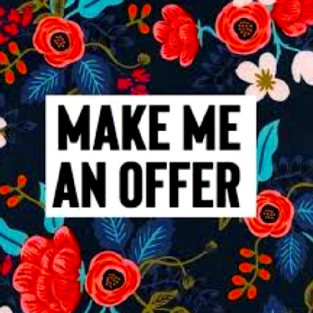 Hello Thanks For Liking Items In My Closet. ADD TO YOUR BUNDLE TO RECEIVE OFFER.